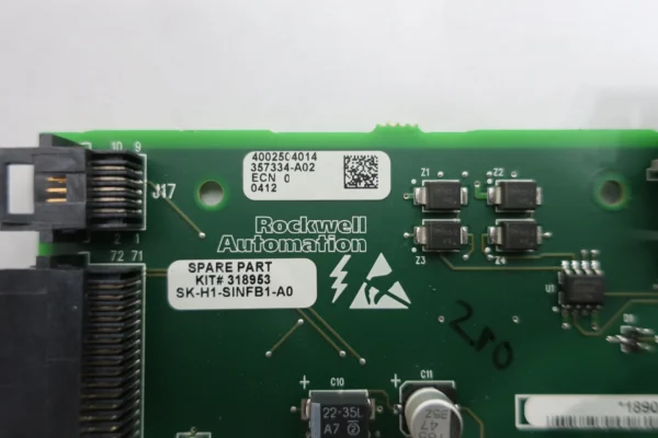 Allen Bradley Rockwell  Main Control Board 357334-A02