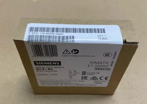SIEMENS 6ES7134-6GF00-0AA1 analog input module