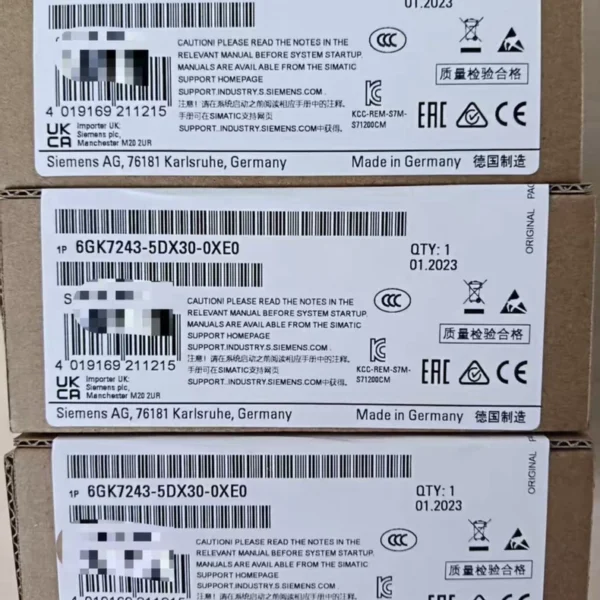 SIEMENS 6GK7243-5DX30-0XE0 S7-1200 Communications Module