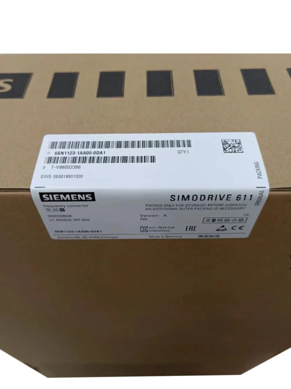 SIEMENS  Power Module 6SN1123-1AA00-0DA1