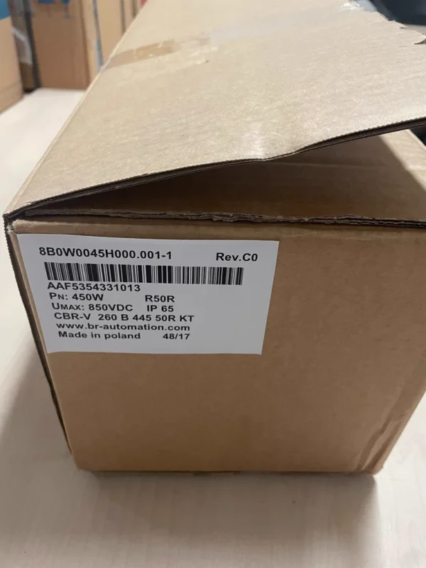 B&R 8B0W0045H000.001-1 Intrinsically Safe Braking Resistor