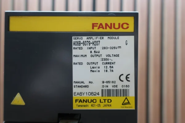 FANUC A06B-6079-H207  Servo Drive Amplifier