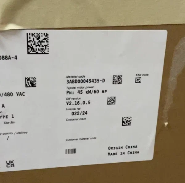 ABB ACS580-01-088A-4 inverte