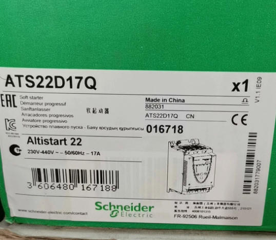 SCHNEIDER ELECTRIC SOFT STARTER ATS22D17Q
