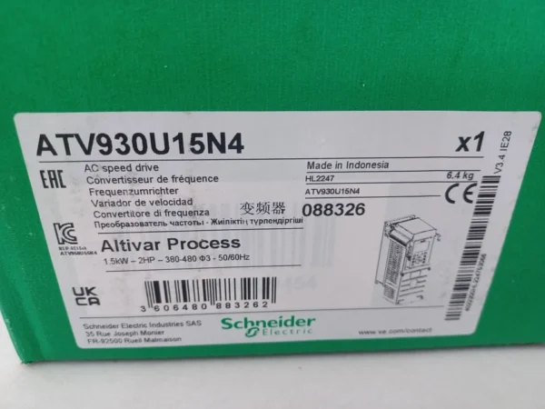 Schneider Frequency converter ATV930U15N4