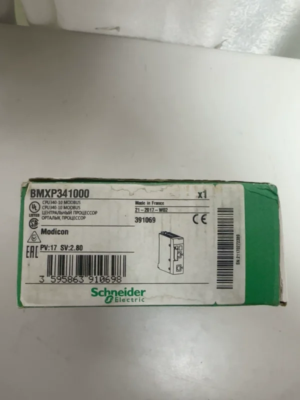 Schneider Programmable Logic Controller Module BMXP341000