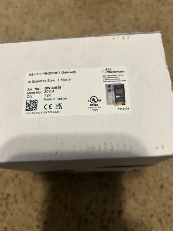 Bihl+Wiedemann PROFINET Gateway BWU2919