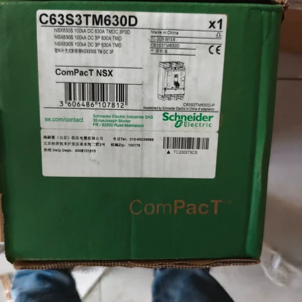 Schneider C63S3TM630D molded case circuit breaker
