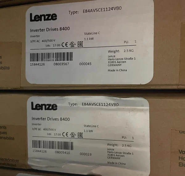 LENZE Inverter E84AVSCE1124VB0