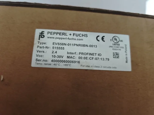 Pepperl + Fuchs encoder EVS58N-011PNROBN-0013
