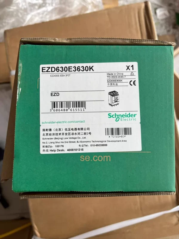 SCHNEIDER Molded Case Circuit Breaker EZD630E3630K