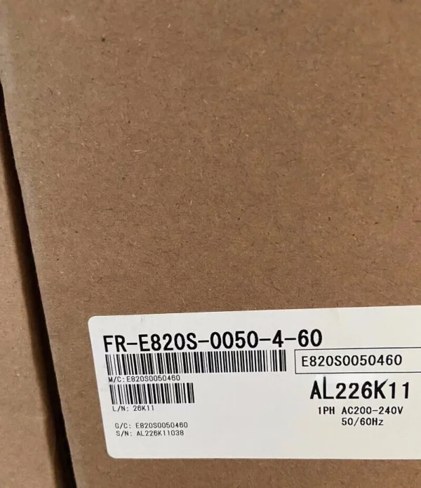 MITSUBISHI INVERTER FR-E820S-0050-4-60