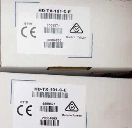 Crestron Twisted-pair receiver transmitter HD-TX-101-C-E