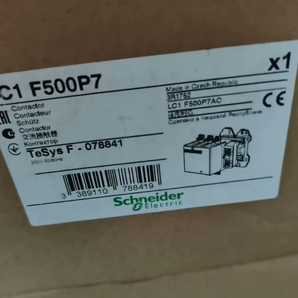Schneider Contactor LC1F500P7