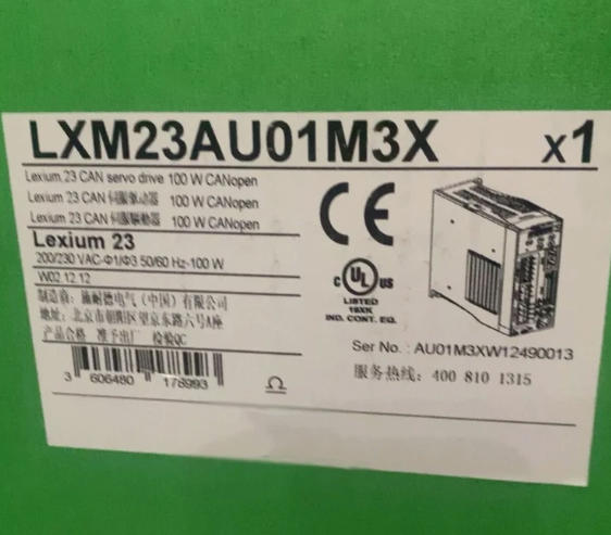 Schneider LXM23AU01M3X servo driver