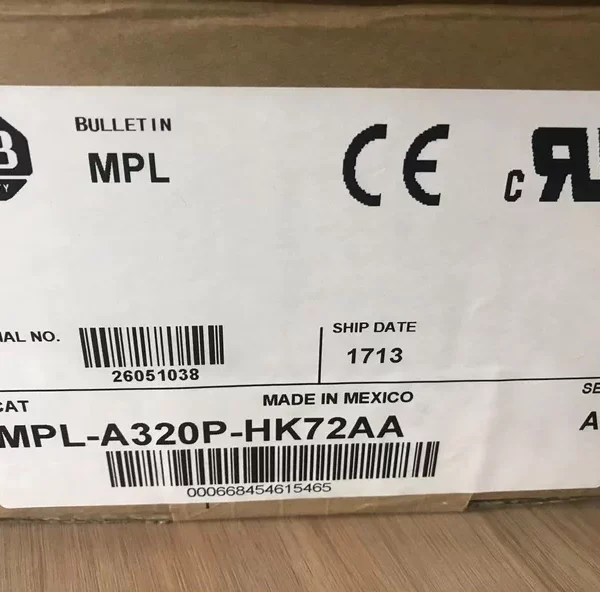 Allen Bradley MPL-A320P-HK72AA Servo Motor