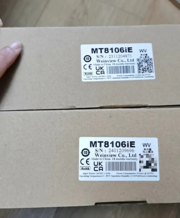 Weinview MT8106iE Touch Scree