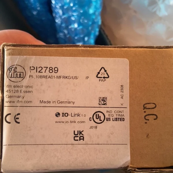 IFM Pressure Sensor PI2789