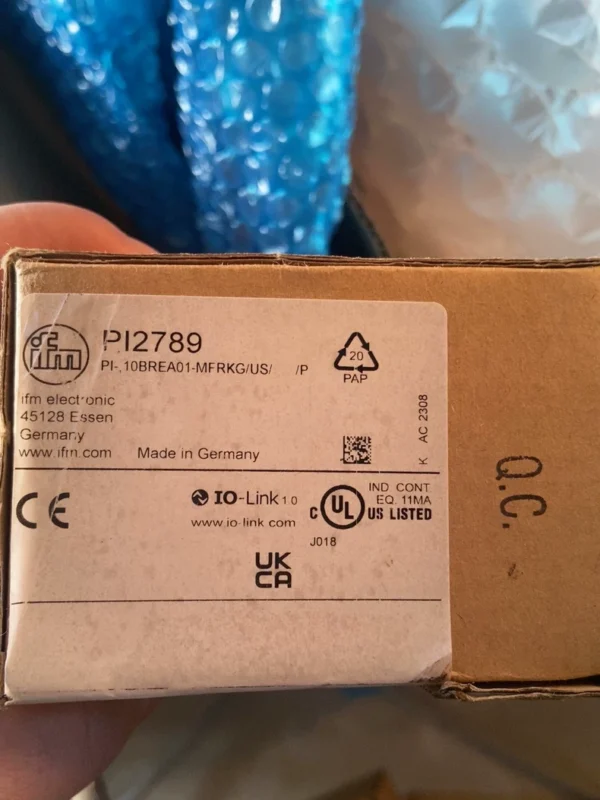 IFM Pressure Sensor PI2789