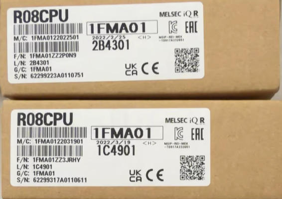 Mitsubishi R08CPU Controller Module