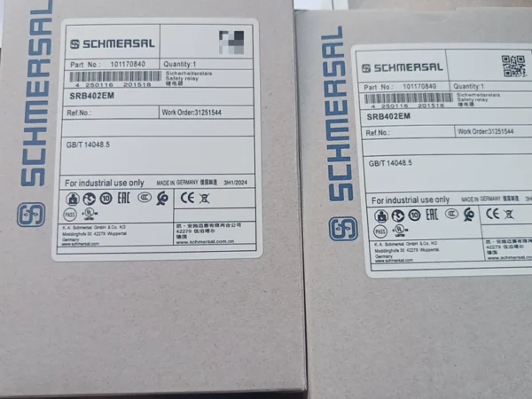 SCHMERSAL PROTECT SRB402EM-24V SAFETY COMPONENT
