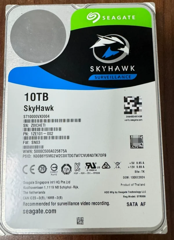 SkyHawk Internal Hard Drive ST10000VX0004