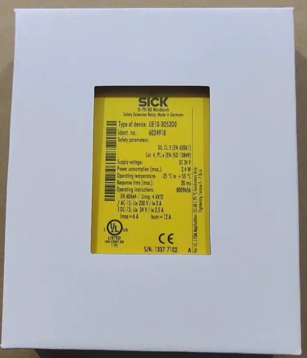 SICK UE10-30S3D0 Safety relays