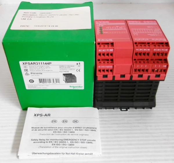 Schneider Electric XPSAR311144P Module for Emergency Stop