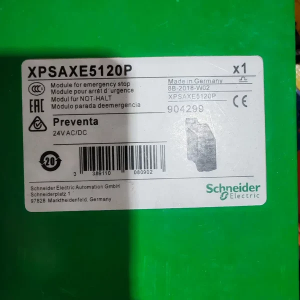SCHNEIDER XPSAXE5120P safety relay