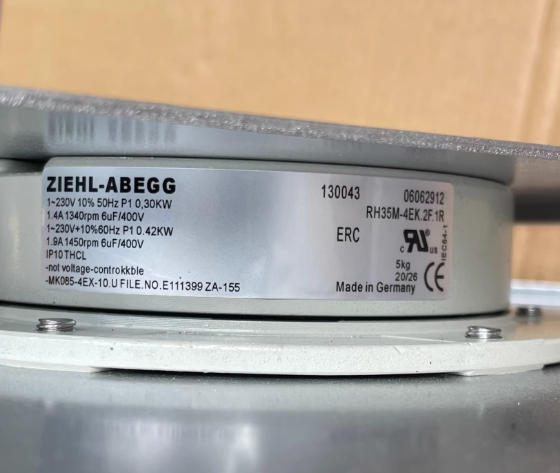 ZIEHL-ABEGG RH35M-4EK.2F.1R Centrifugal Fan
