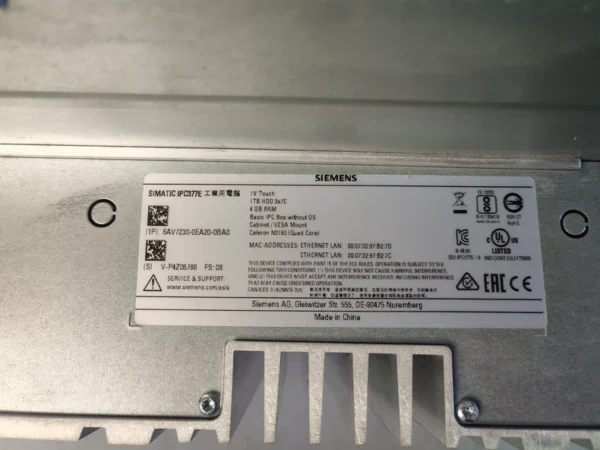6AV7230-0EA20-0BA0